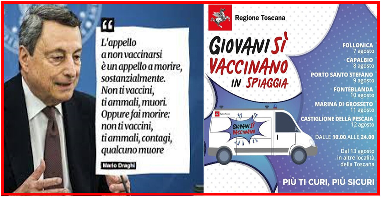 VIA LIBERA DA PARTE DELLE AGENZIE EMA e AIFA PER LA💉DELLE PERSONE IN FASCIA D'ETA' TRA ...