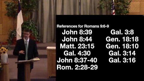 Romans 9:6-9,10-13 (Sunday School) 7/31/22 AM