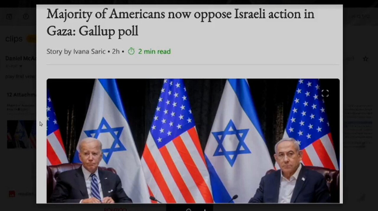 Americans Are Expressing A Dramatic Decline of Support For israel