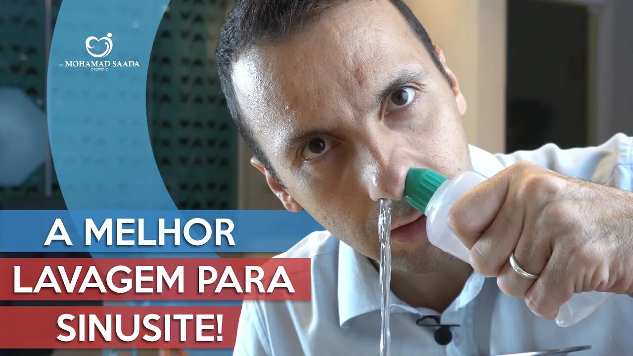 O Passo a Passo da Melhor Lavagem Nasal Para Sinusite