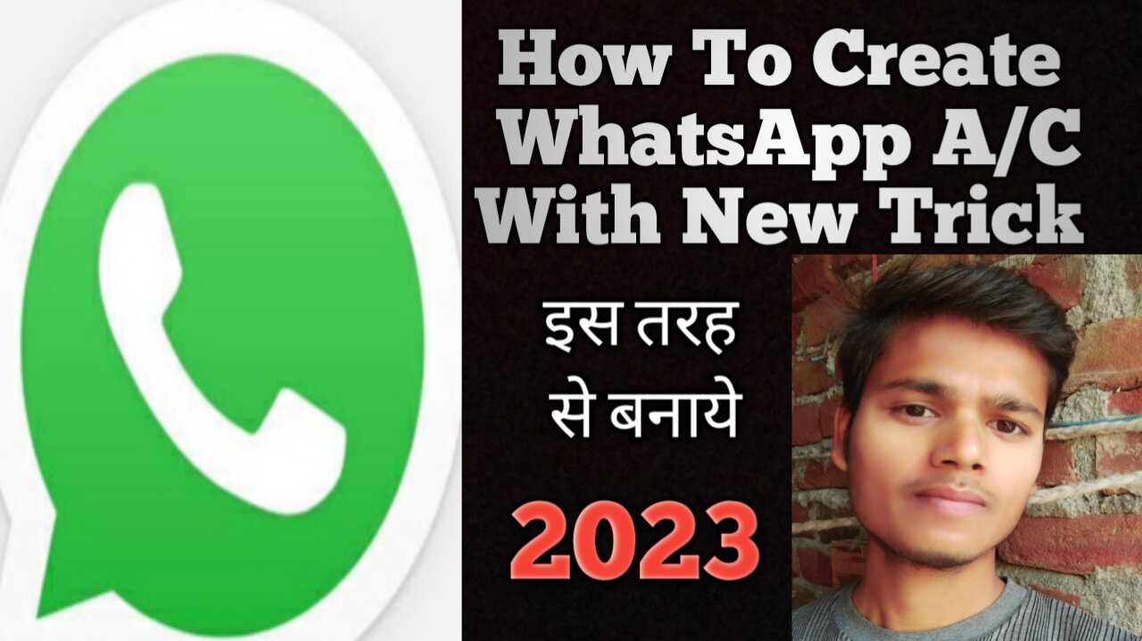 How to create whatsapp A/C Id on Android mobile.| New Id kaise banaye |