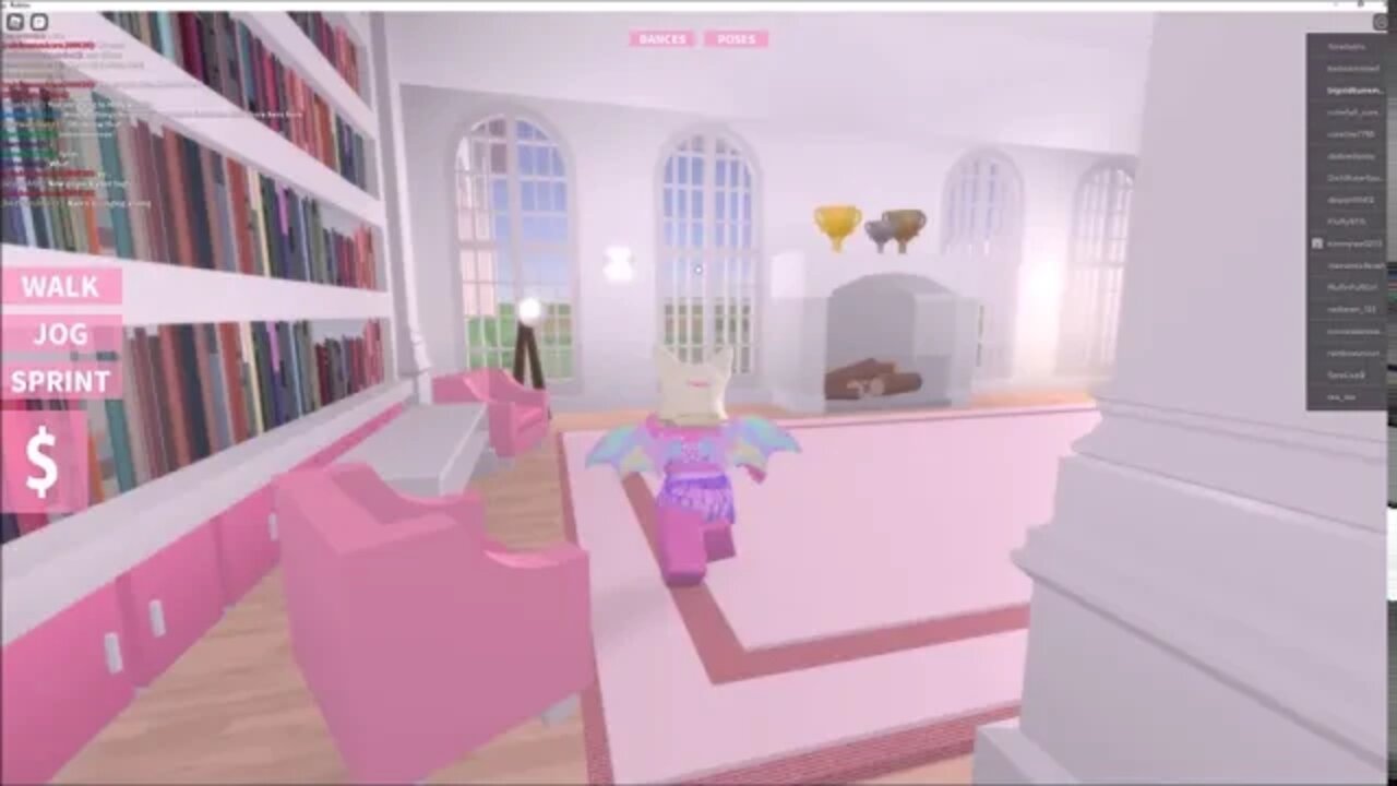 Good Girls Sorority 2.0 - House Tour - Bedrooms, Make Up, Pool - Roblox Gameplay - Blox n Stuff