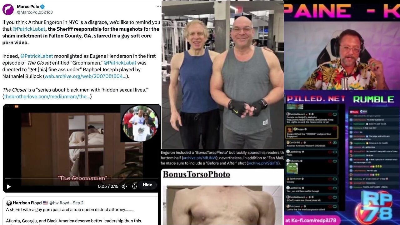 Marco Polo Exposes #TRUMP Judge Engoron & Sheriff Lebat As Pervs ('Full Show link at End of Details)
