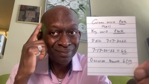 WAS THE SPIRIT SPEAKING ABOUT GREENWOOD PARK