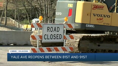 Yale Ave reopens between 81st and 91st