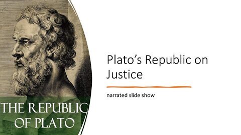 Plato's Republic on Justice