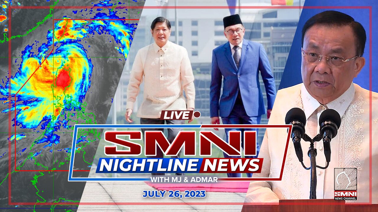 SMNI Nightline News With MJ Mondejar & Admar Vilando | July 26, 2023