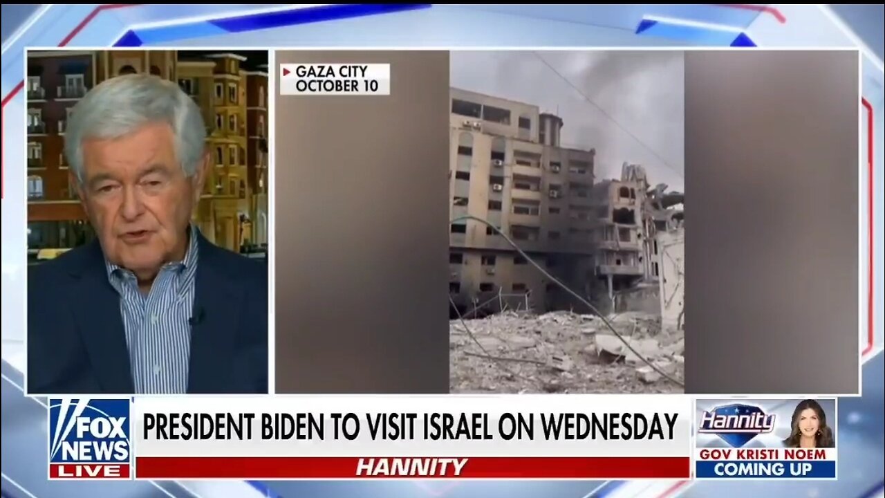 Newt Gingrich: If Hamas Exists A Year From Now They Have Won