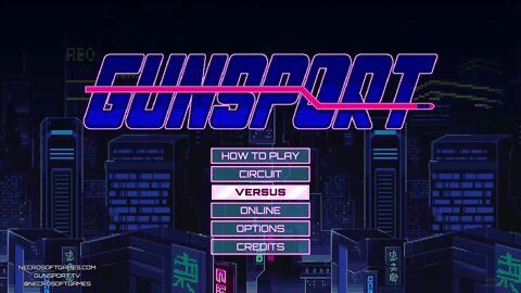 Emulator Retro playing Gunsport