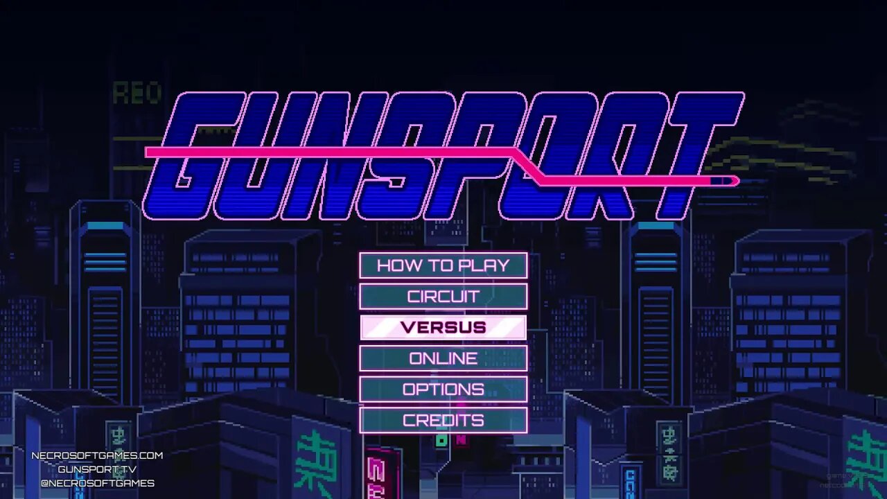 Emulator Retro playing Gunsport