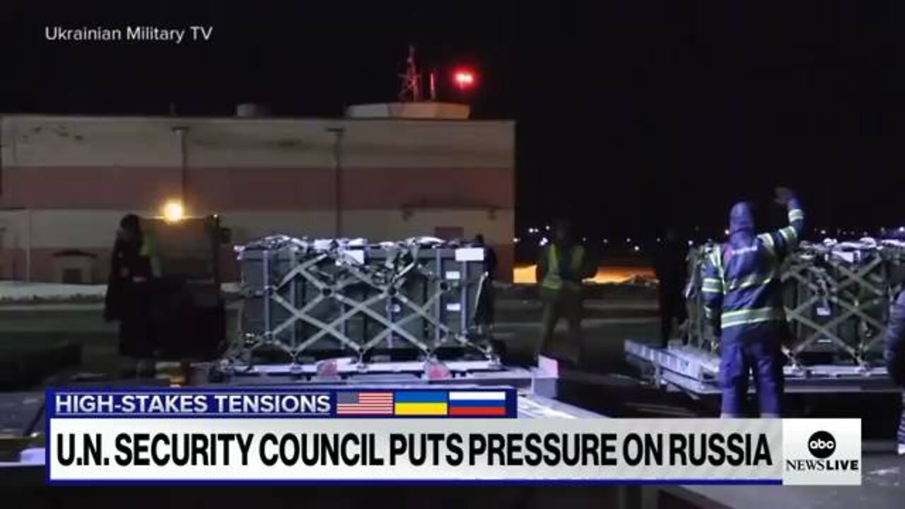 UN security council pressures Russia amid rising tensions in Ukraine