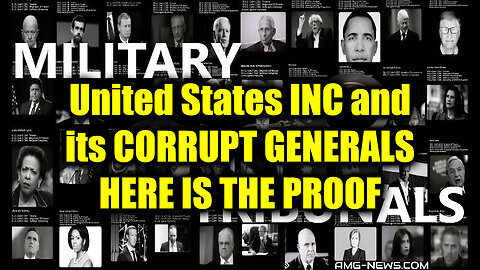 TREASON Update Dec 12 - United States INC and its CORRUPT GENERALS - Here is THE PROOF