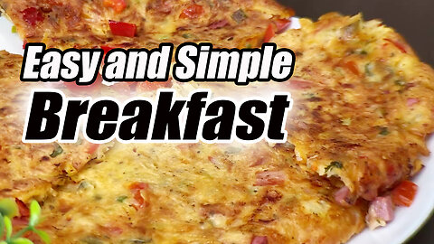 Breakfast Recipe in 15 minutes