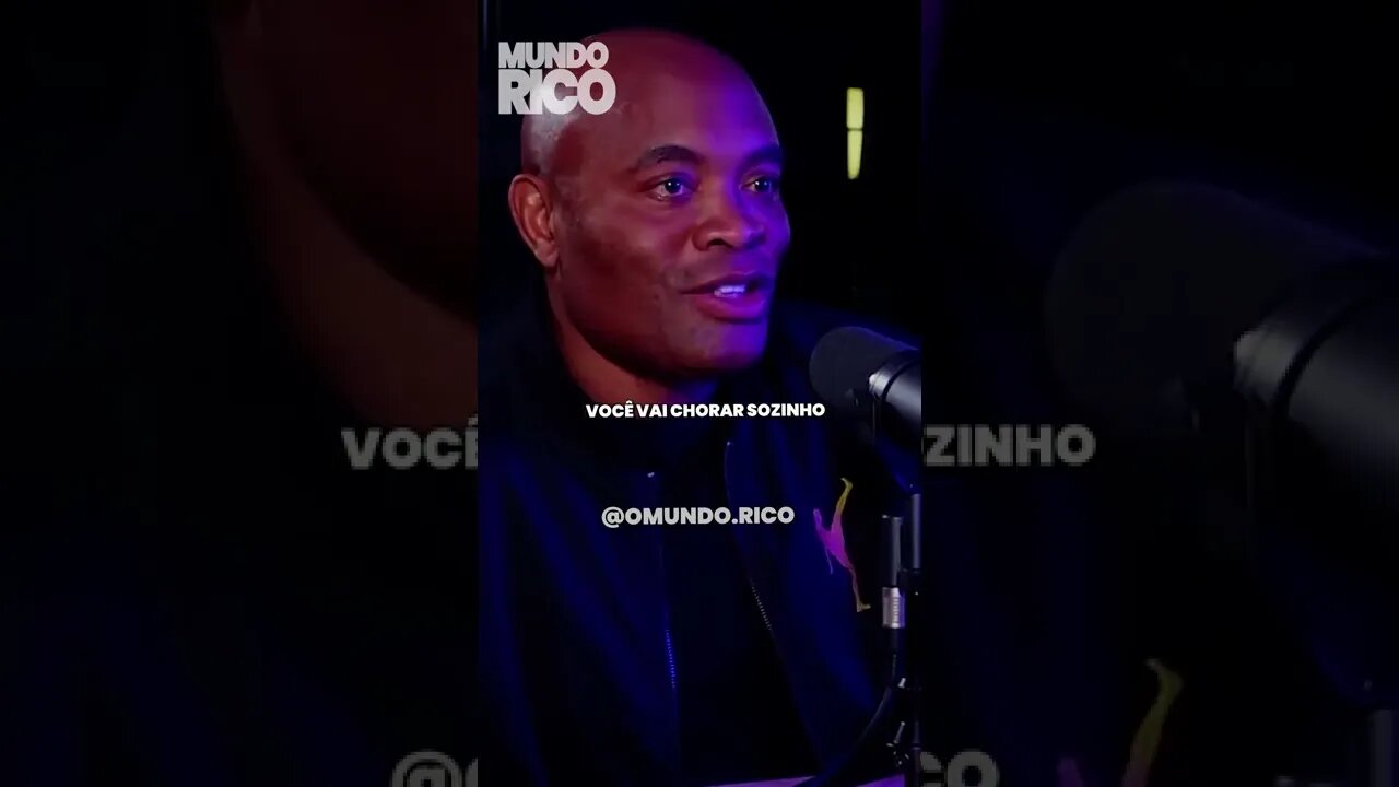 É você sozinho | Anderson Silva | #shorts Vídeo motivacional para status