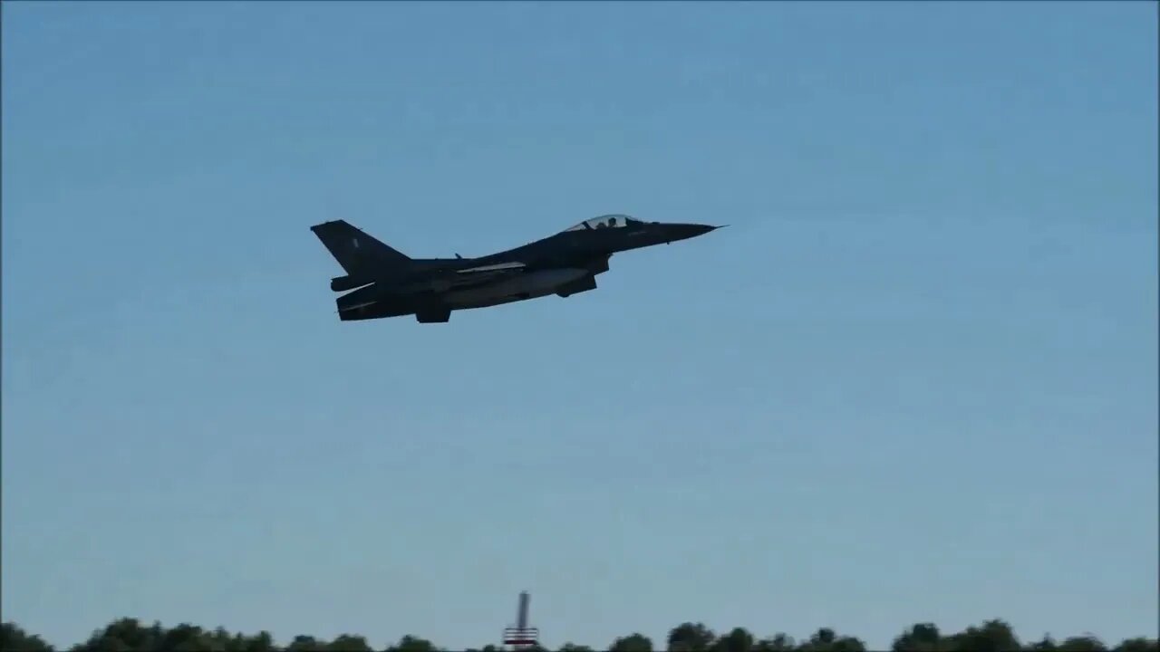 Hellenic Air Force F-16C Takeoffs