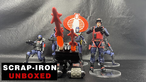 Unboxing G.I. Joe Classified 74 - Scrap-Iron and Anti-Armor Drone