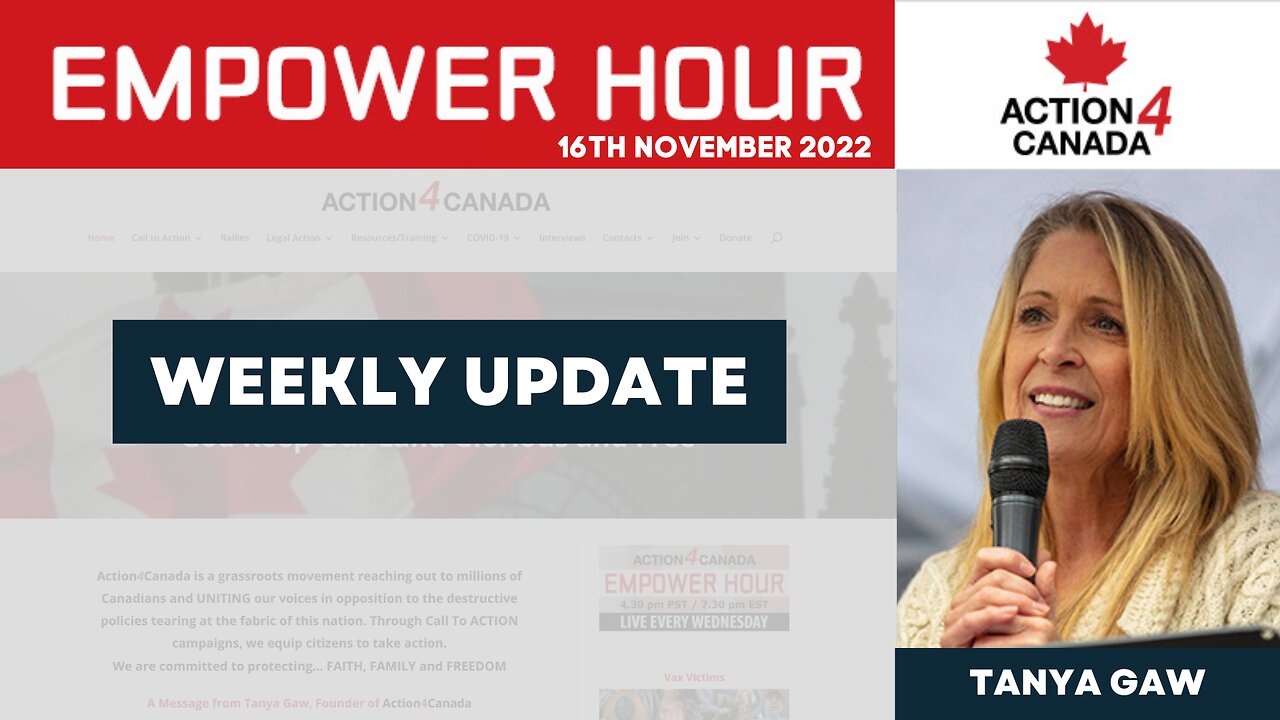 Tanya Gaw Weekly Update: November 16TH