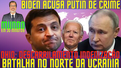 BIDEN ACUSA PUTIN DE CRIME