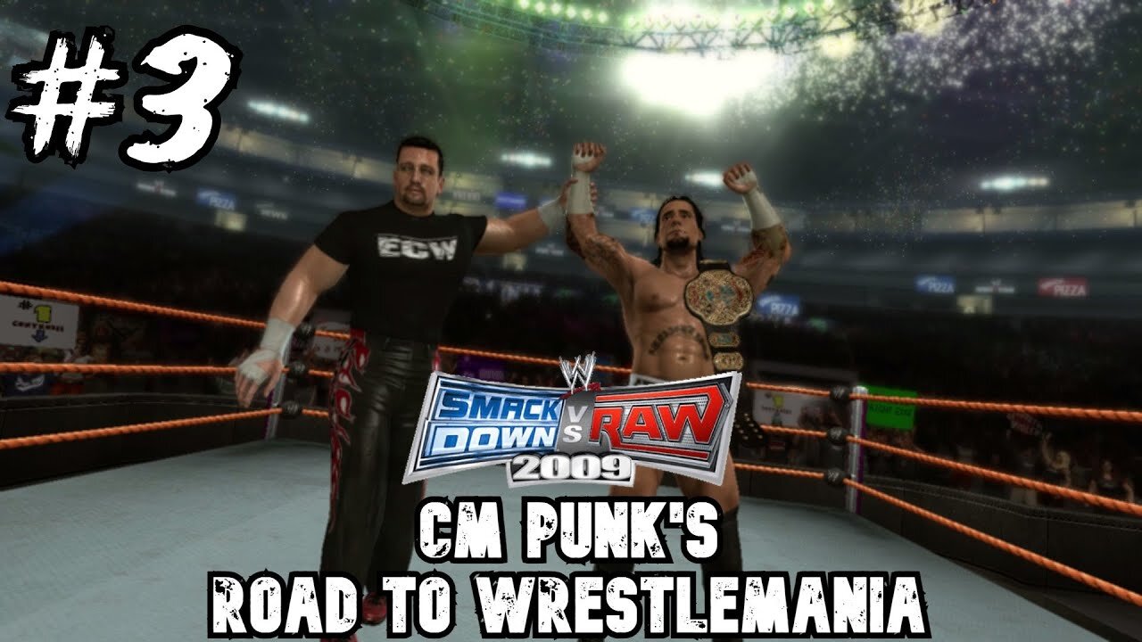 WWE SmackDown vs. Raw 2009 - CM Punk's Road To Wrestlemania - Part 3