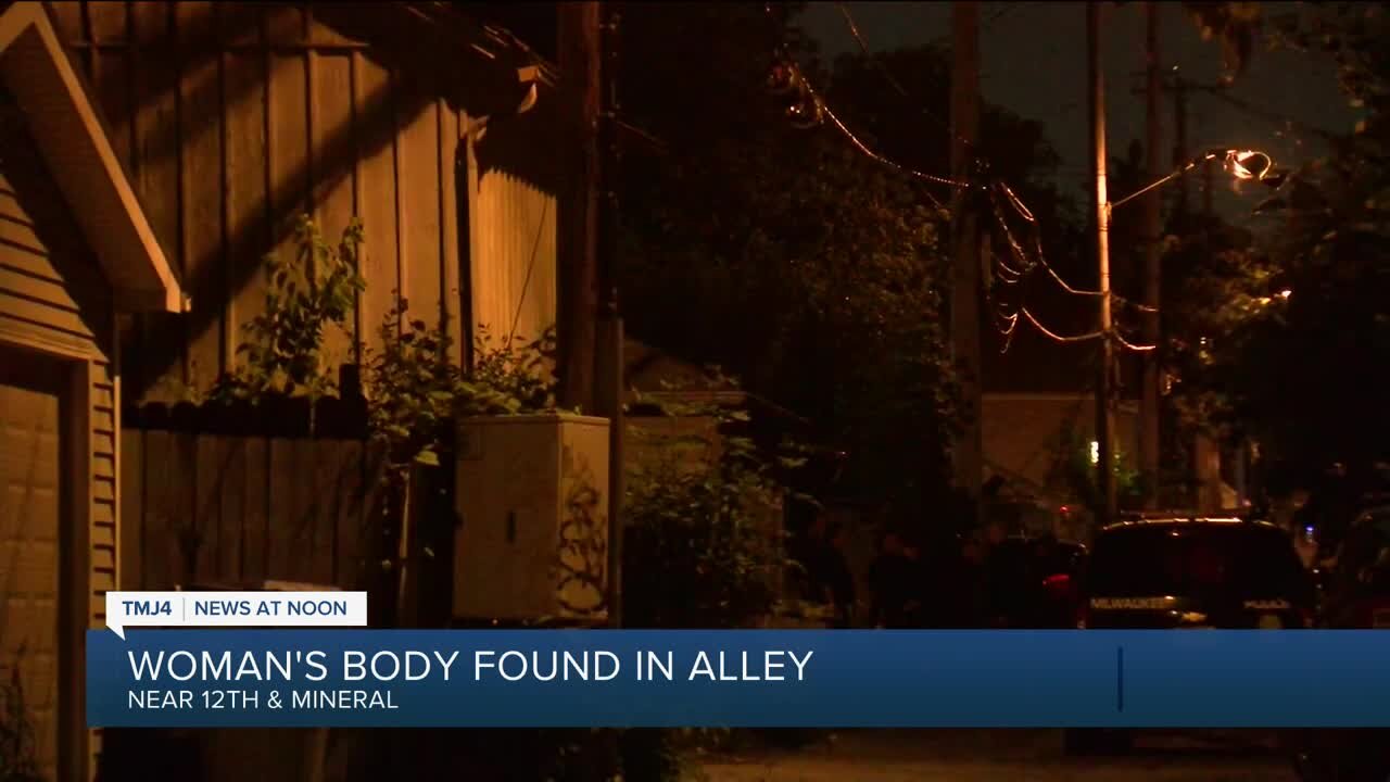 Woman killed, found dead in alley