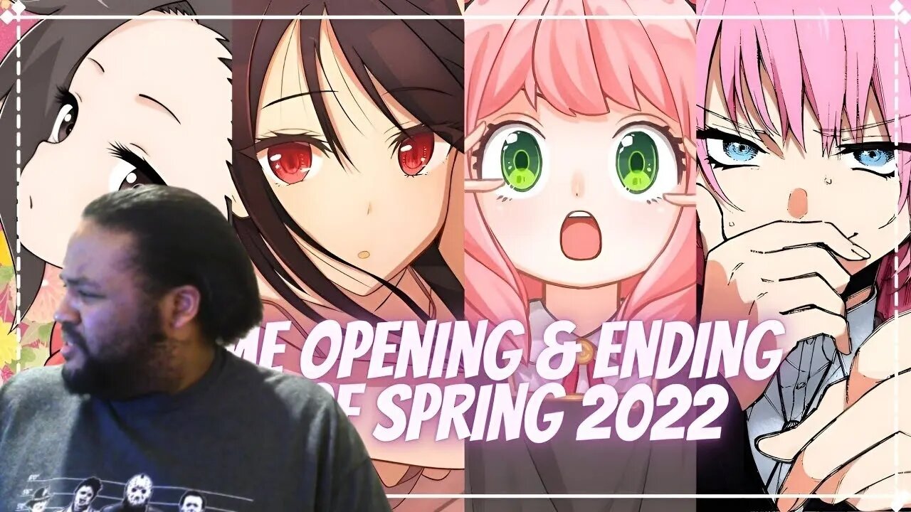 Anime Opening & Ending Mix of Spring 2022 Full Songs Reaction