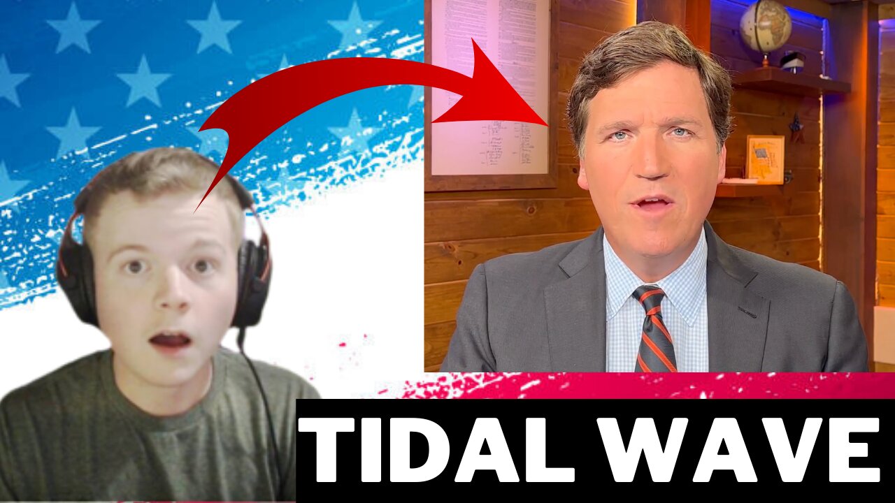 Conservative game Host | Tucker Carlson TIDAL WAVE video...