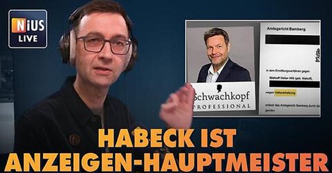 700 Anzeigen! Robert Habeck ist der klagefreudigste Politiker