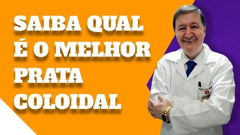 Prata Coloidal qual é a melhor? Antibiótico 100% natural