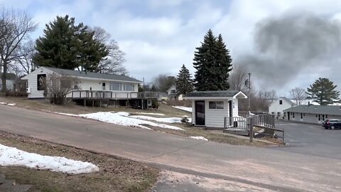 Fire In Bayfield Wisconsin