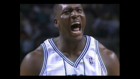 Larry Johnson aka “Grandmama” Hornets mix