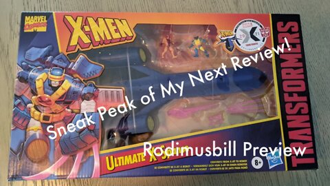 *Rodimusbill Sneak Peak*. Transformers X-Men Crossover X-SPANCSE Figure - Box Review Snark Peak