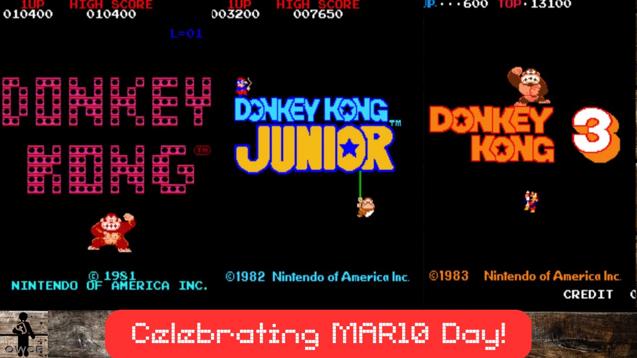 Retro Gaming: Mar10 Day with Donkey Kong