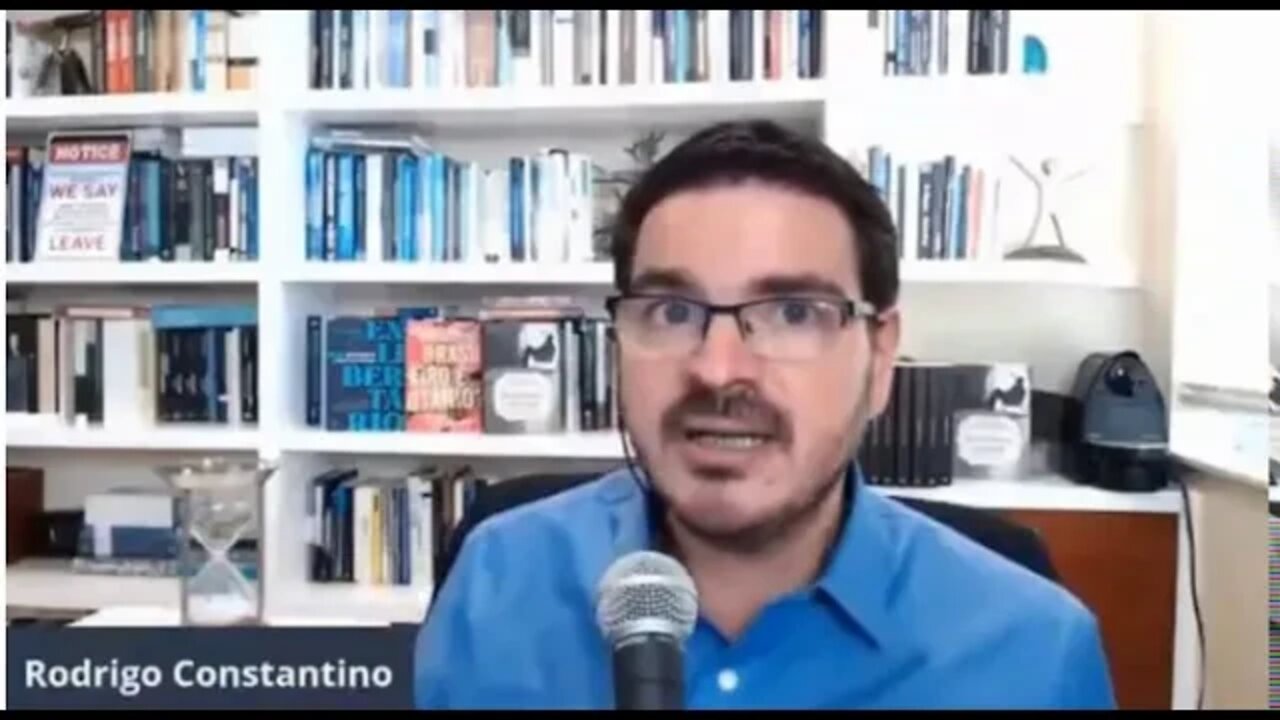 URGENTE ; Rodrigo Constantino é[e demitido da Jovem Pan