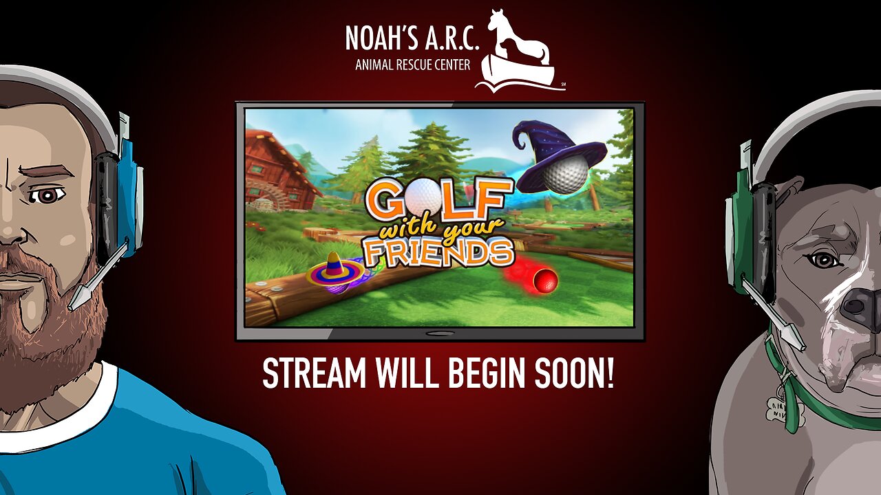 Golf w/a Friend - Can we at least scratch? // Animal Rescue Stream