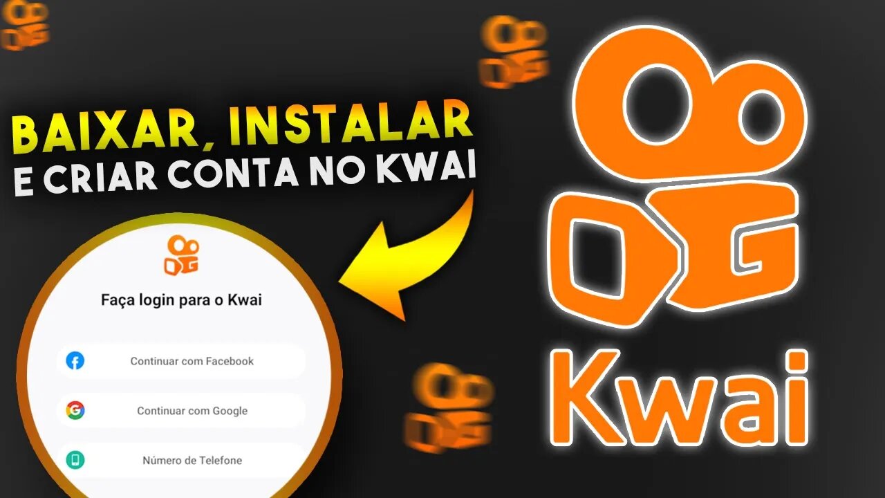 Como BAIXAR, INSTALAR e CRIAR CONTA no KWAI (PASSO A PASSO COMPLETO)