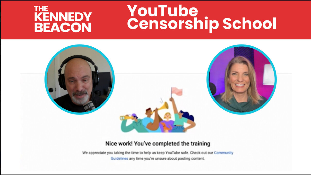 YouTube Censors The Kennedy Beacon, Sends Us to ‘School’