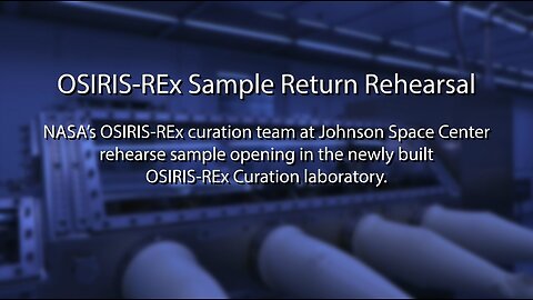 OSIRIS-REx Sample Return Rehearsal