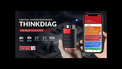 ThinkDiag Old Version Bluetooth Code Reader OBD2 Scanner