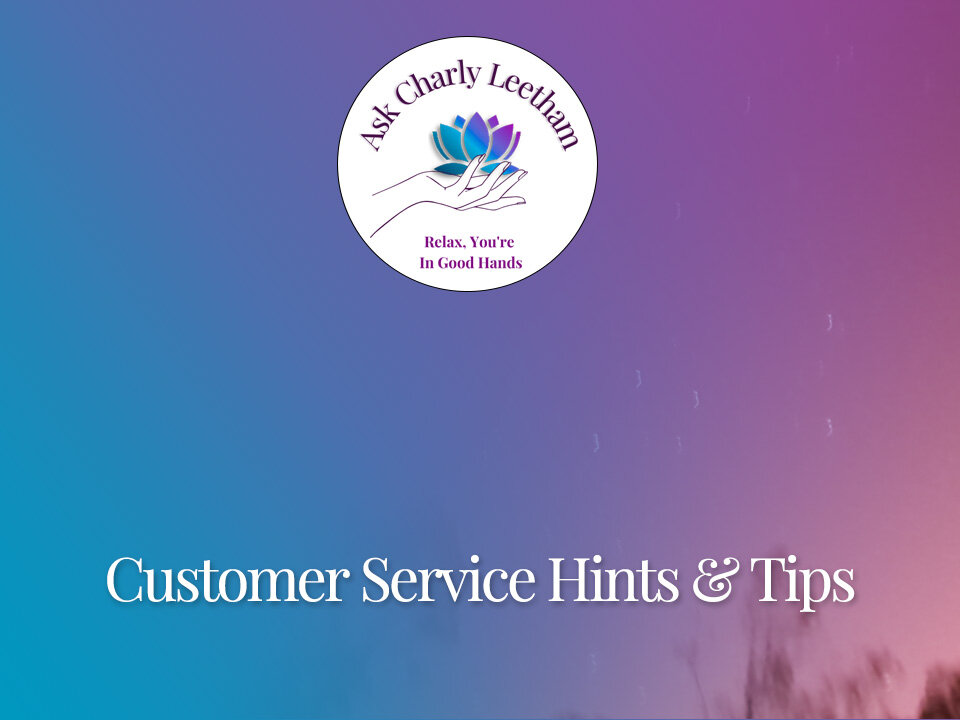 Customer Service Hints & Tips (S2023, E19)