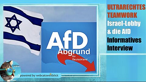 Israel & AfD • Informatives Interview über die Zusammenarbeit ultrarechter Interessen