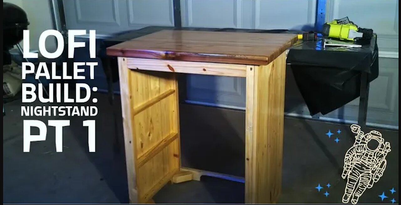 Lofi Pallet Build: Nightstand Pt 1