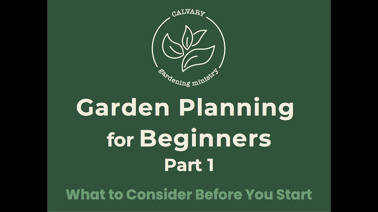 Garden Planning for Beginners: Part 1 | CGM