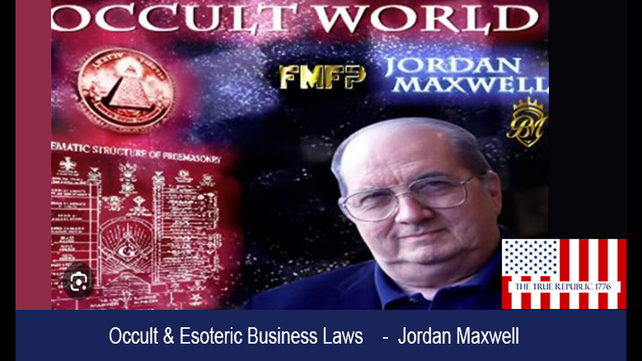 Occult & Esoteric Business Laws Jordan Maxwell