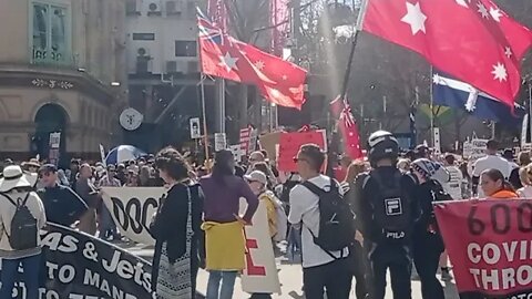 27/08/22 Melbourne Freedom Rally Part 4
