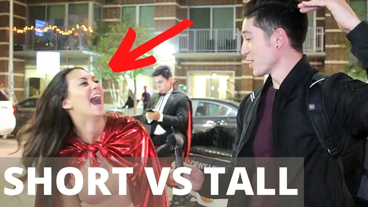 Short & Packing VS Tall & Lacking [Drunk Interviews Austin Texas - Halloween Edition]