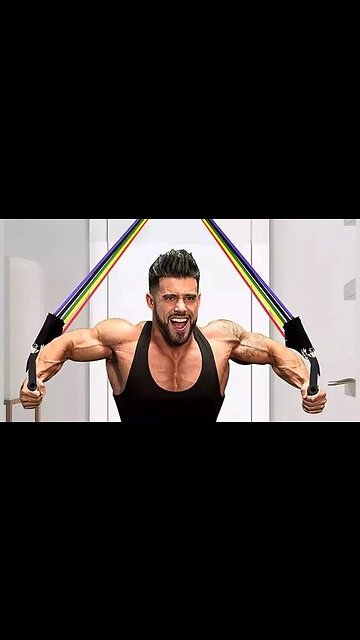 Rope Resistance Training Elastic Bands Tubes for Yoga Fitness