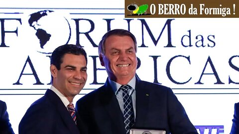 Discurso de Bolsonaro na abertura do Fórum das Américas-10/09/2020