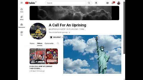 A Call For An Uprising: If You Still Want My Content Then Go Here:... [20.02.2024]