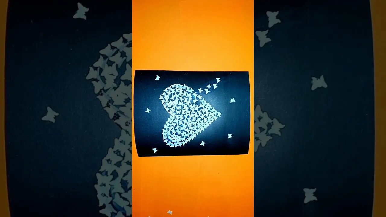Diy Card Making With paper #shorts #youtubeshorts