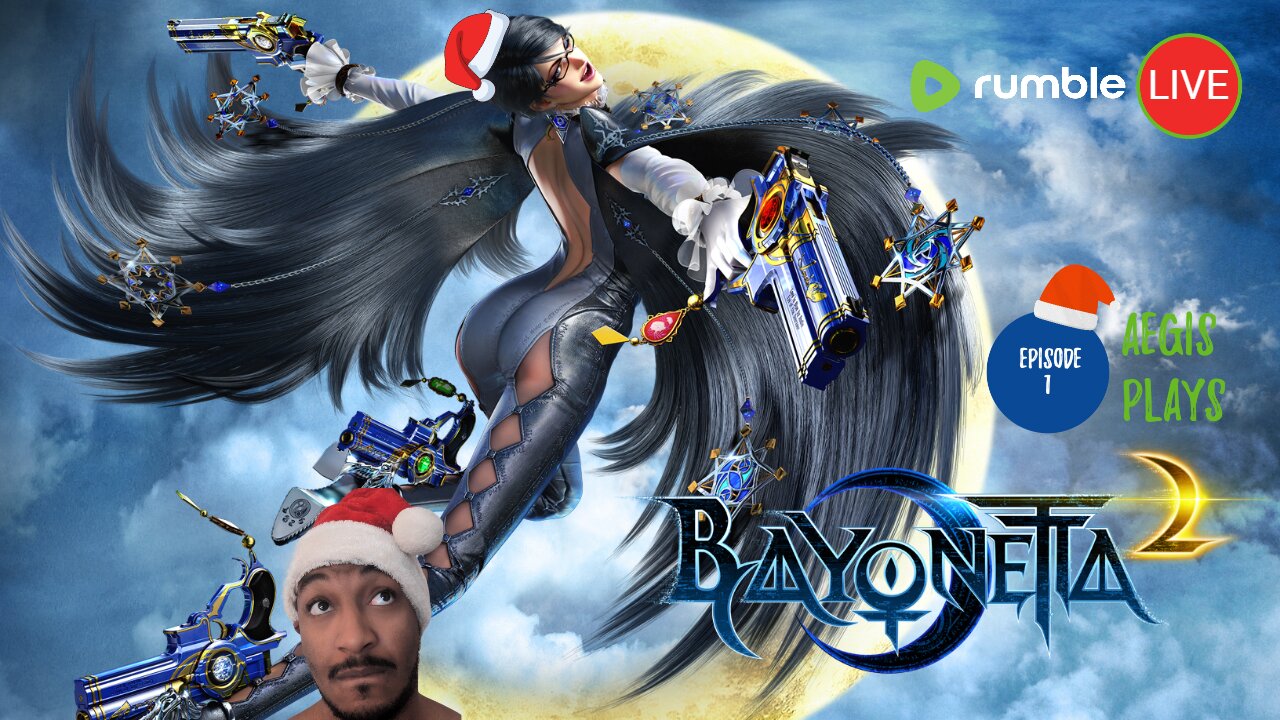 Greatest Christmas Game of All Time! | BAYONETTA 2 Gameplay Episode 1